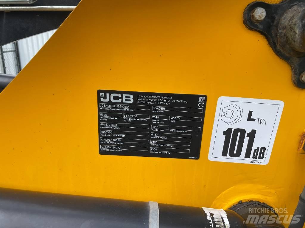 JCB 409 Φορτωτές με λάστιχα (Τροχοφόροι)