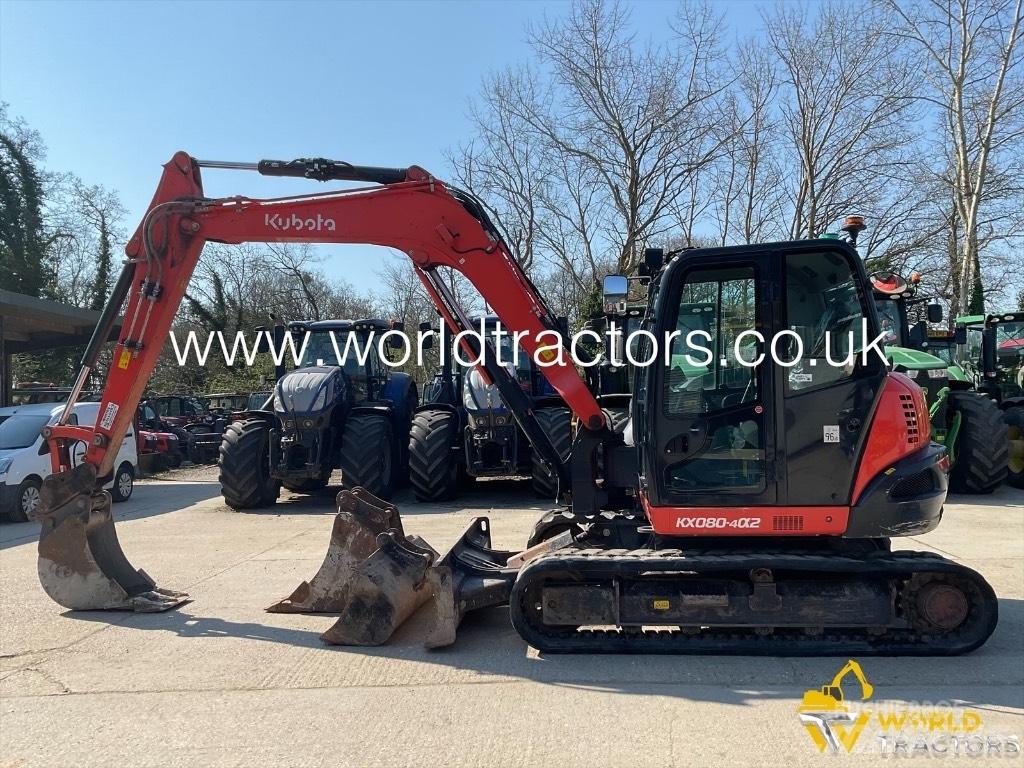 Kubota KX 080-4 Μίνι εκσκαφείς 7t - 12t
