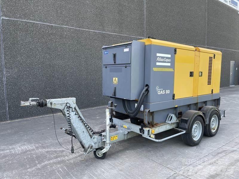 Atlas Copco QAS 80 Γεννήτριες ντίζελ