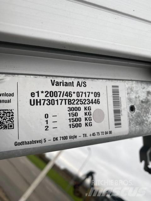 Variant TB3017 Ανατρεπόμενες ρυμούλκες