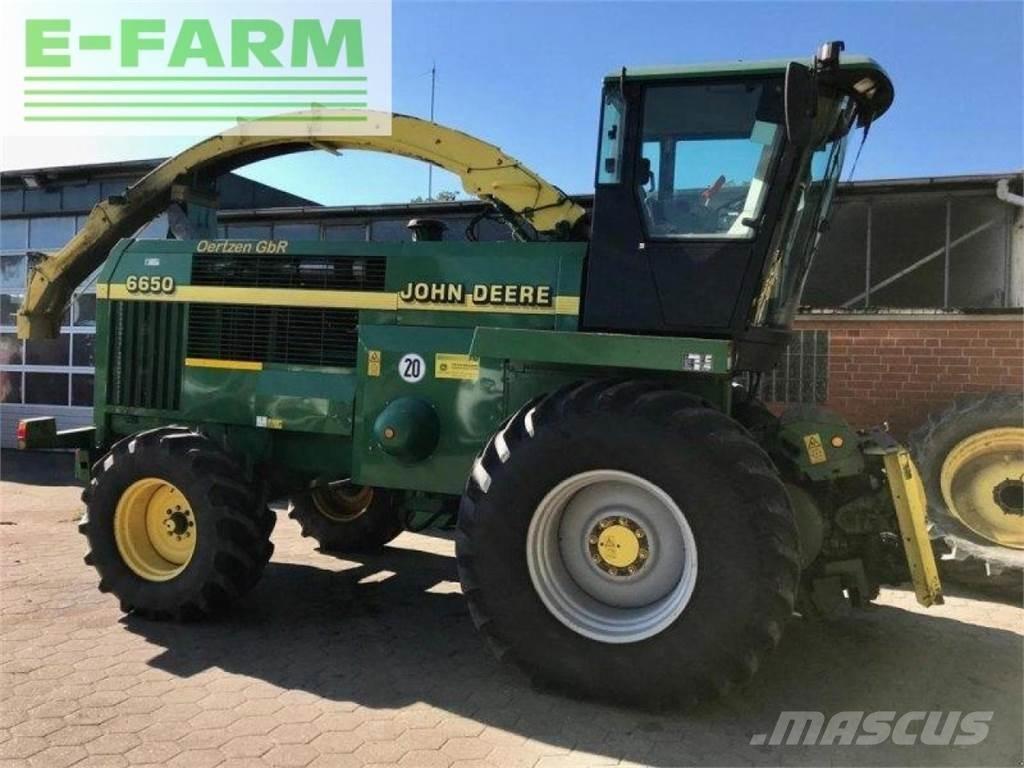 John Deere 6650 Μηχανές χορτονομής