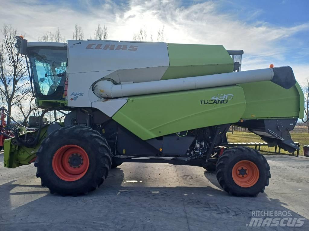 CLAAS Tucano 430 Θεριζοαλωνιστικές μηχανές