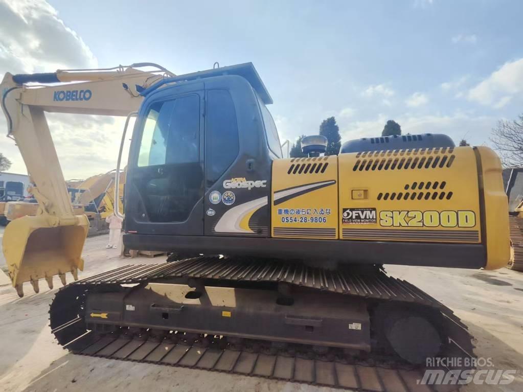 Kobelco SK200D Εκσκαφείς με ερπύστριες