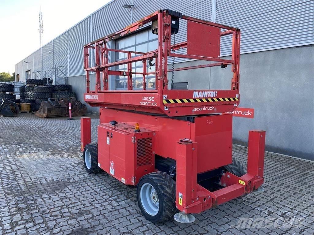 Manitou 140SC Ανυψωτήρες ψαλιδωτής άρθρωσης