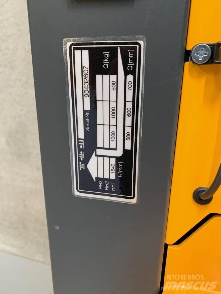 Jungheinrich EMC 110 Παλετοφόρα πεζού χειριστή με ιστό