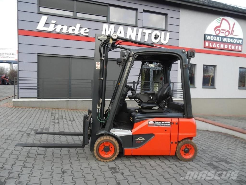 Linde E16P-02 Ηλεκτρικά περονοφόρα ανυψωτικά κλαρκ