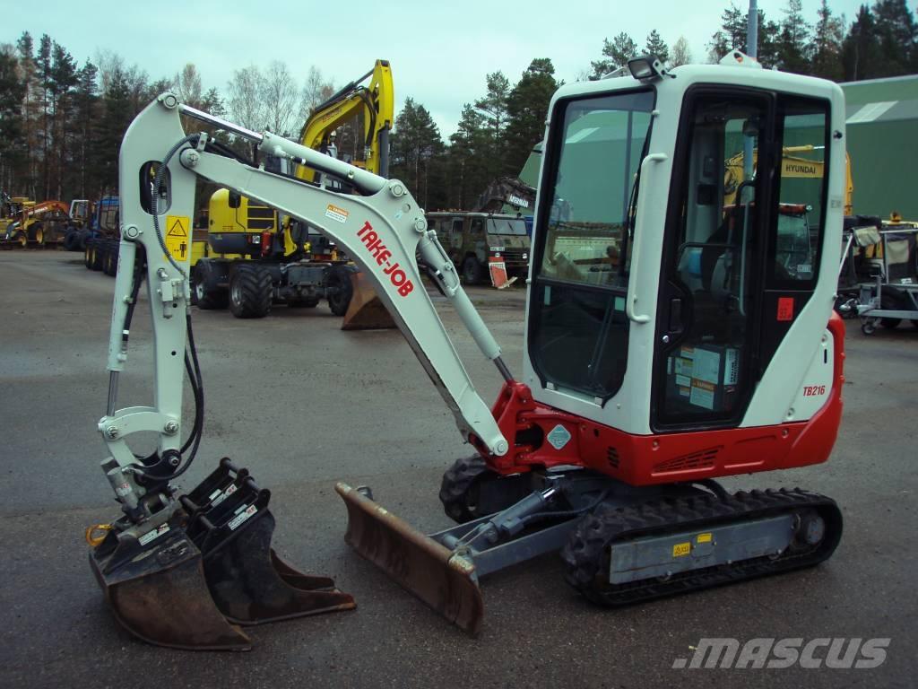 Takeuchi TB 216 Εκσκαφάκι (διαβολάκι) < 7t