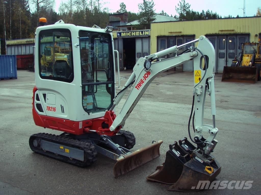 Takeuchi TB 216 Εκσκαφάκι (διαβολάκι) < 7t