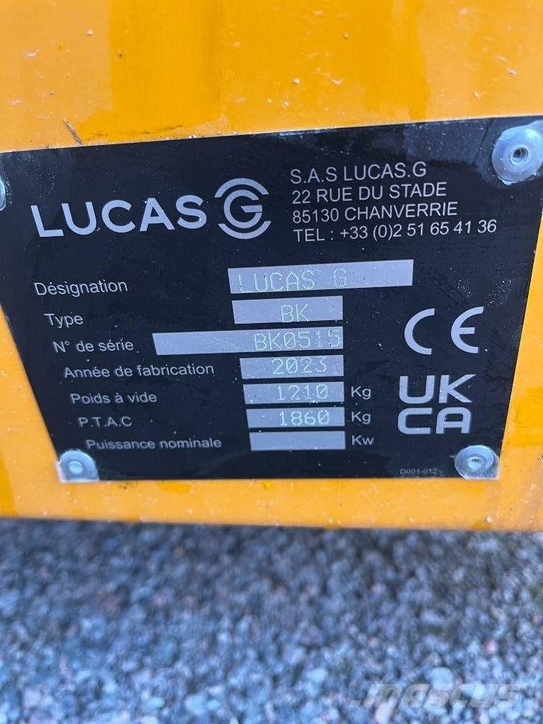 Lucas Raptor BK Τεμαχιστές, κόπτες και ξετυλιχτές δεμάτων