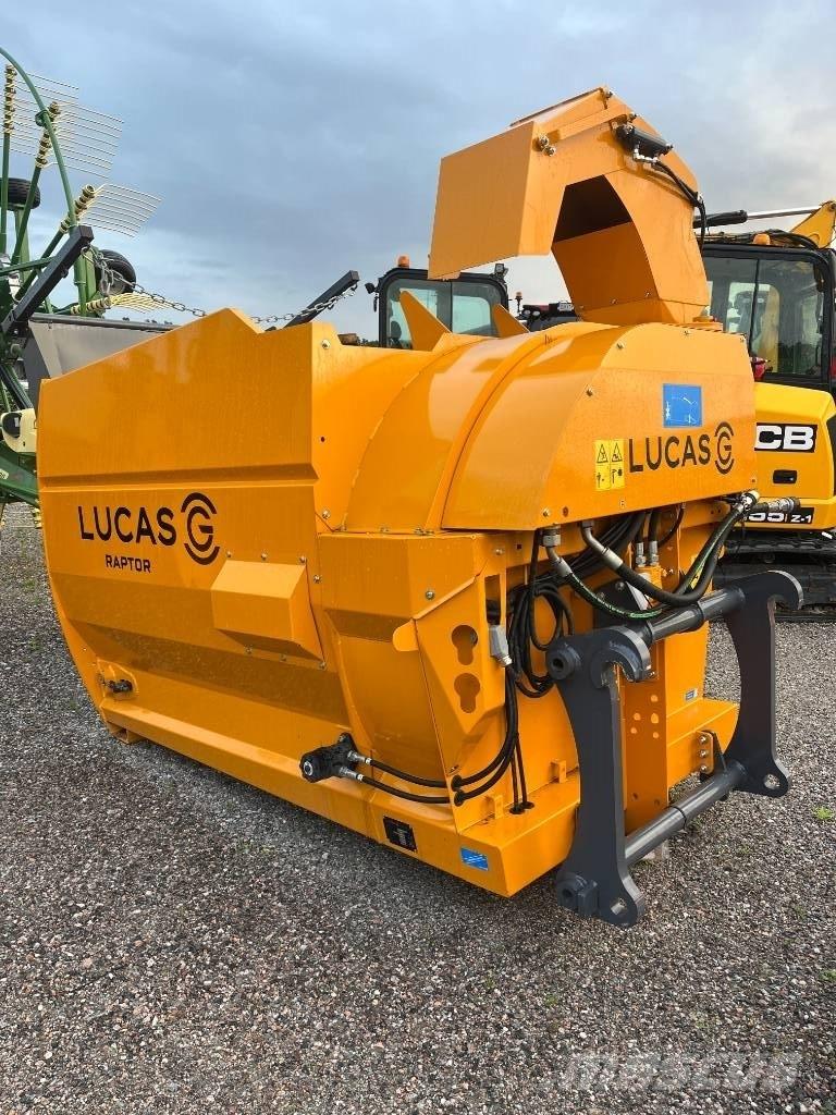 Lucas Raptor BK Τεμαχιστές, κόπτες και ξετυλιχτές δεμάτων
