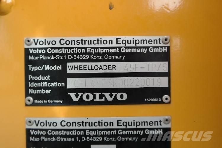 Volvo L 45 F Φορτωτές με λάστιχα (Τροχοφόροι)