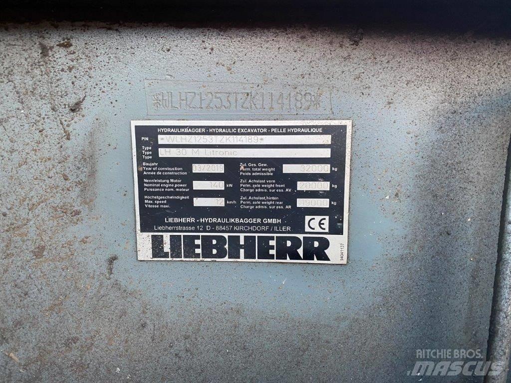 Liebherr LH 30 M Βιομηχανικά μηχανήματα διαχείρισης αποβλήτων