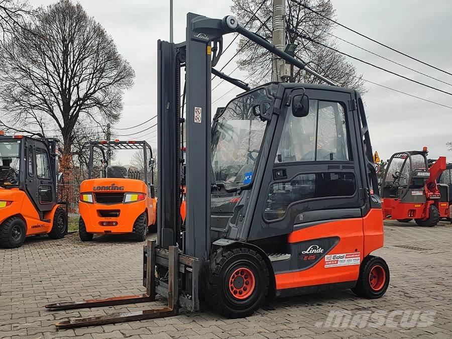 Linde E25-01 Ηλεκτρικά περονοφόρα ανυψωτικά κλαρκ