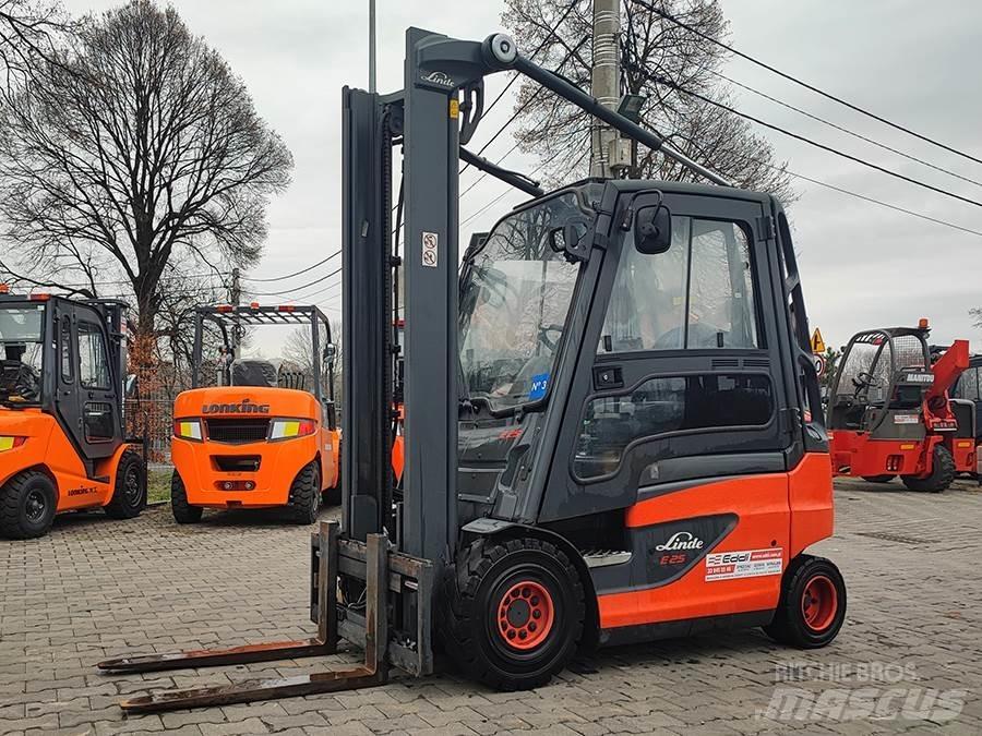 Linde E25-01 Ηλεκτρικά περονοφόρα ανυψωτικά κλαρκ