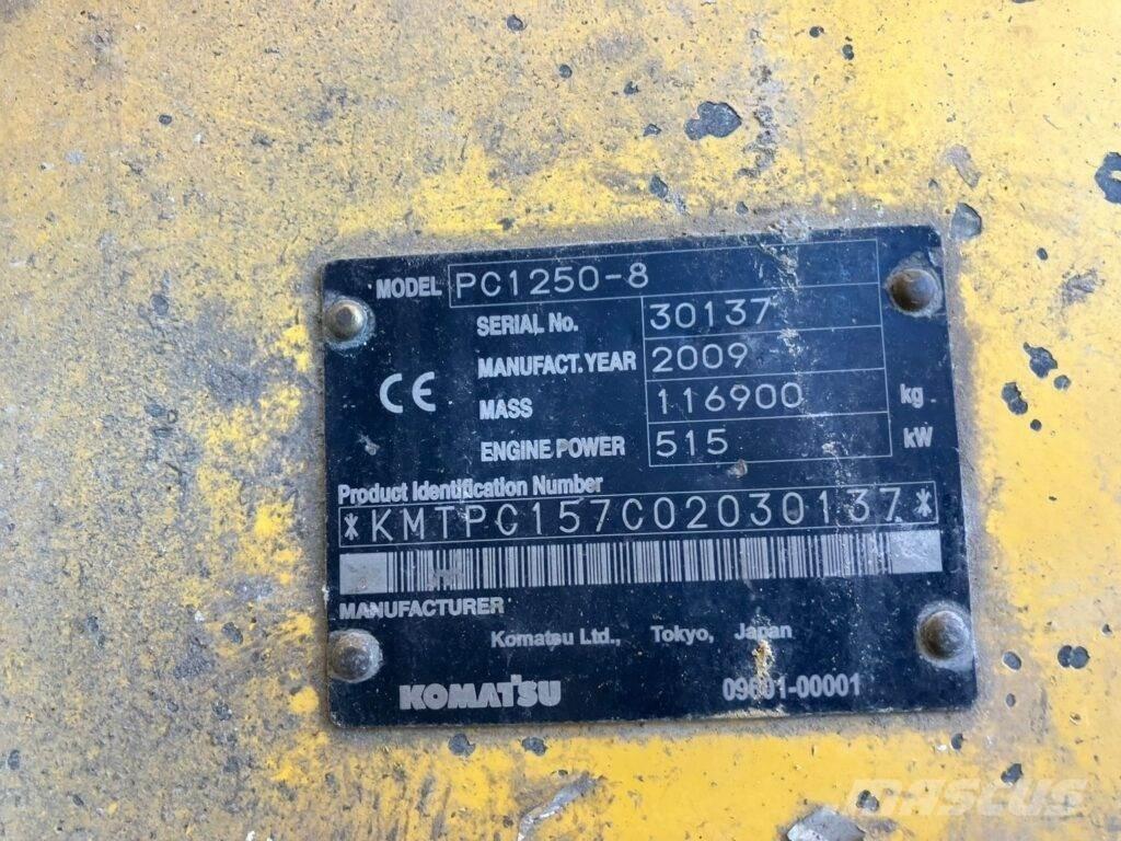 Komatsu PC1250-8 Εκσκαφείς με ερπύστριες