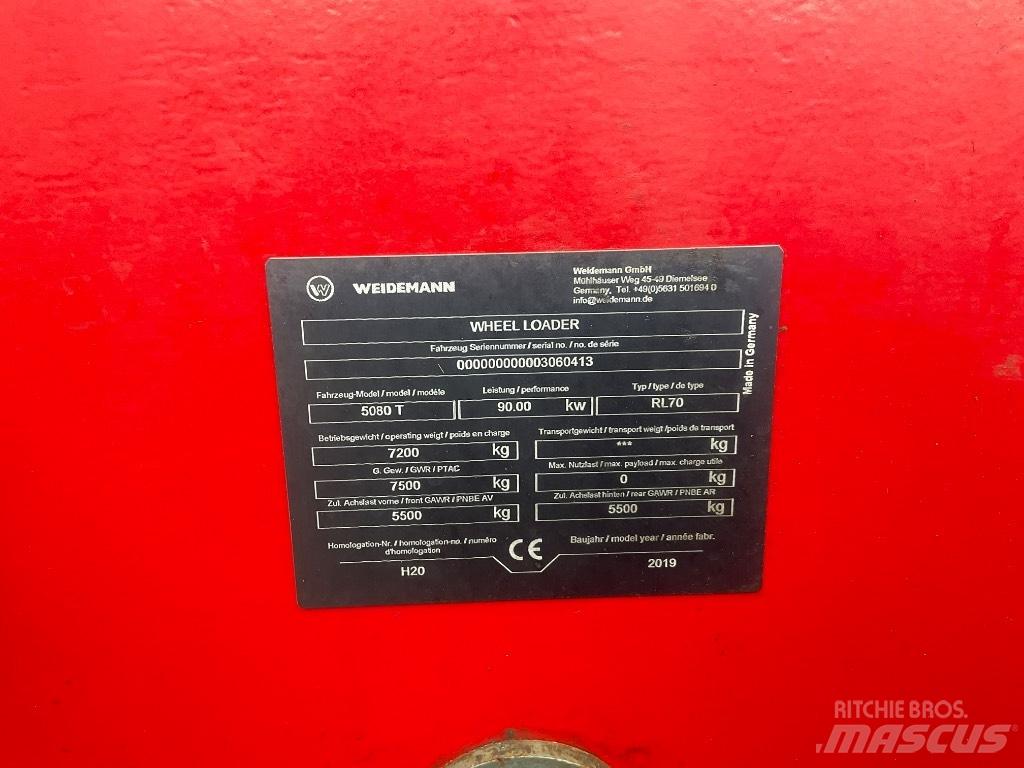  Weide 5080 T Τηλεσκοπικοί τροχοφόροι φορτωτές