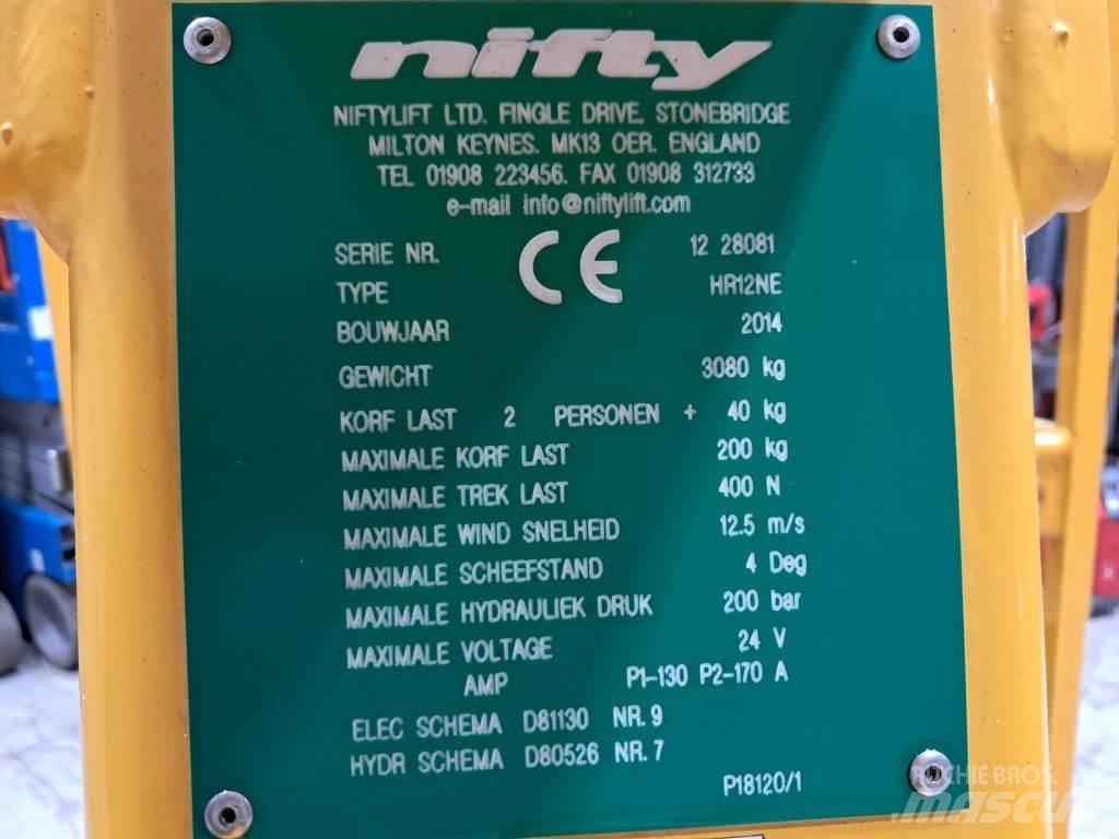 Niftylift HR12NE Ανυψωτήρες με αρθρωτό βραχίονα