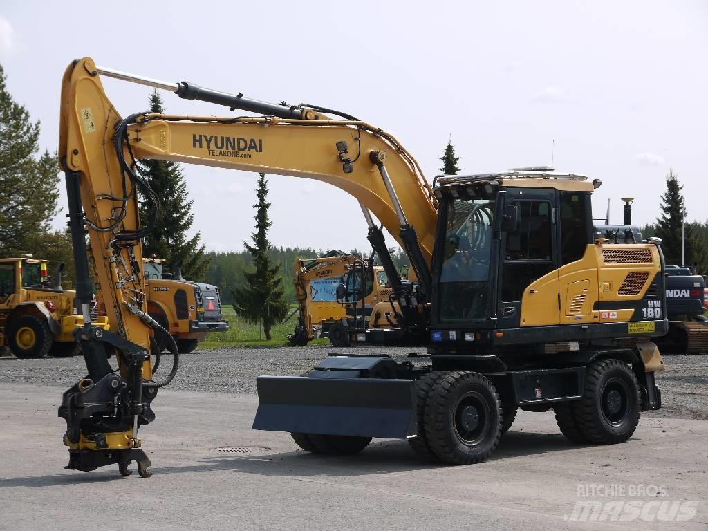 Hyundai HW 180 Εκσκαφείς με τροχούς - λάστιχα
