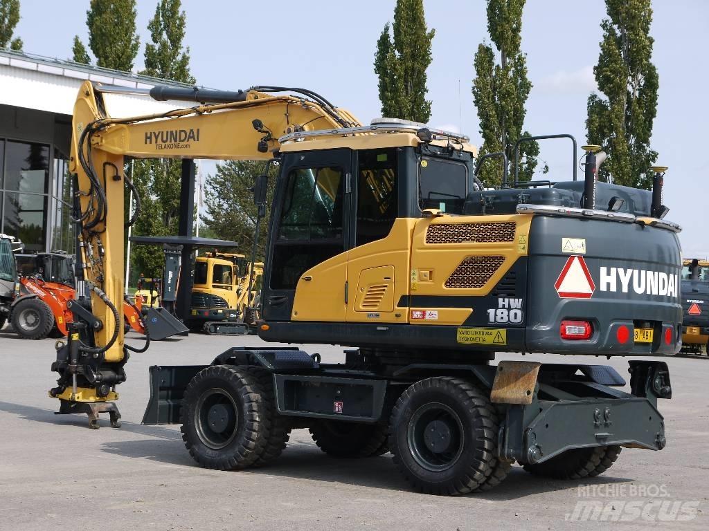 Hyundai HW 180 Εκσκαφείς με τροχούς - λάστιχα