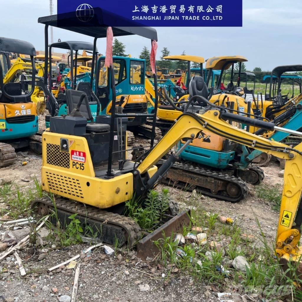 Komatsu PC 15 MR-1 Εκσκαφείς με ερπύστριες