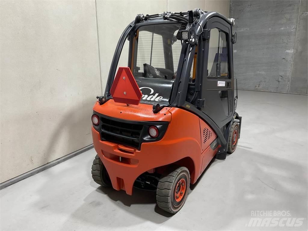 Linde H25T-02 Περονοφόρα ανυψωτικά κλαρκ με φυσικό αέριο LPG