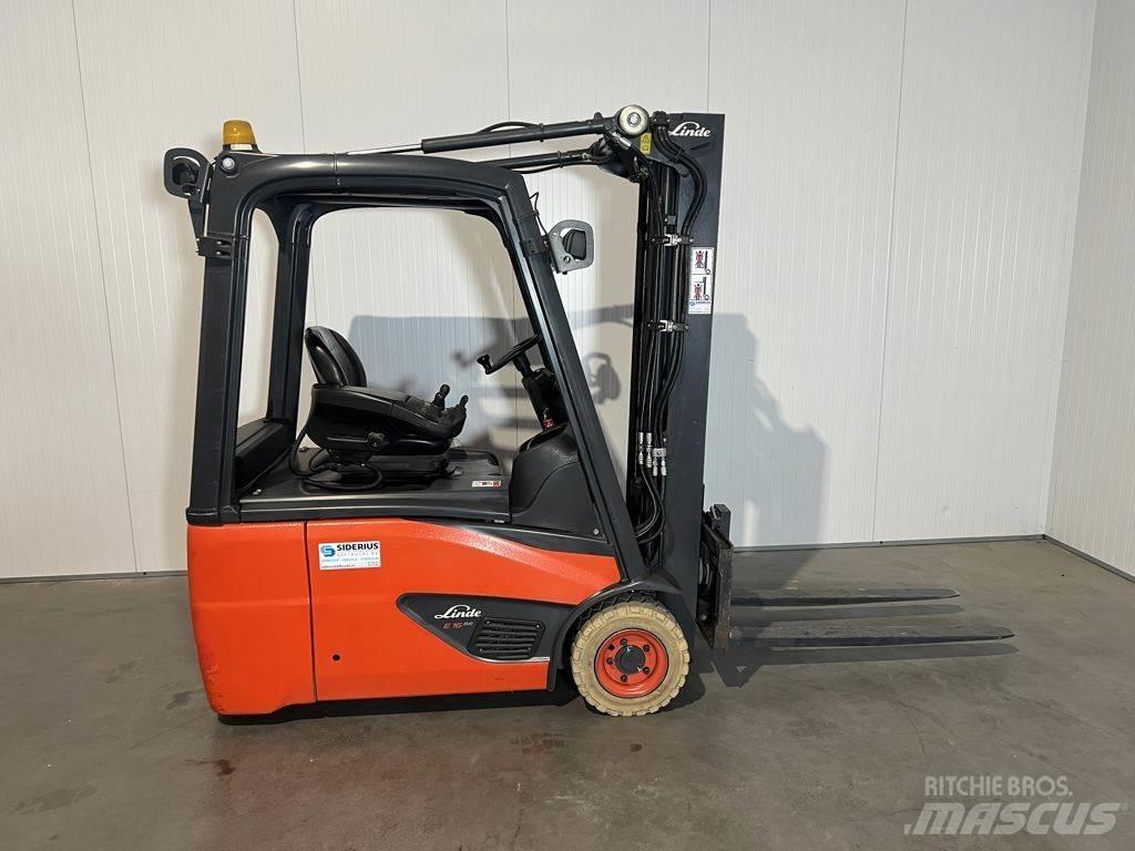 Linde E16-02 Ηλεκτρικά περονοφόρα ανυψωτικά κλαρκ