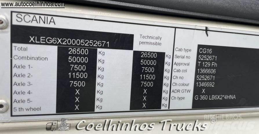 Scania G 360 Φορτηγά Σασί