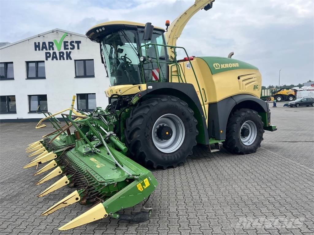 Krone BiG X 630 Ενσιρωκοπτικές μηχανές