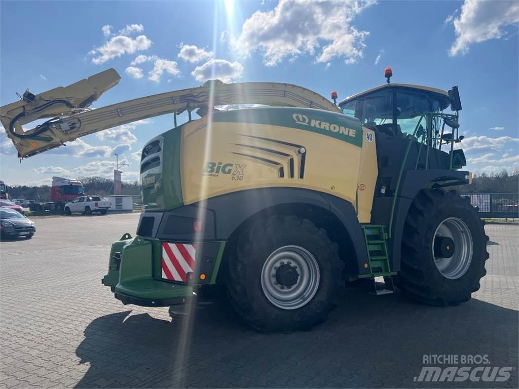 Krone BiG X 630 Ενσιρωκοπτικές μηχανές