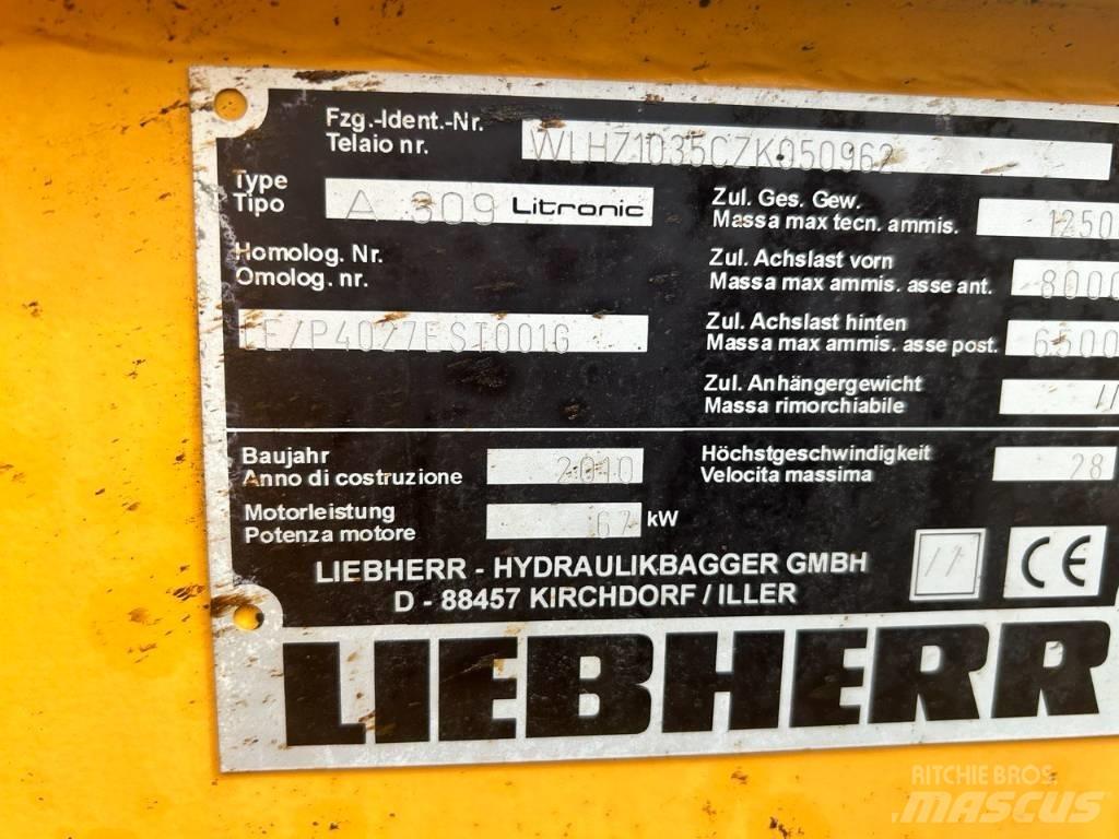 Liebherr A 309 Εκσκαφείς με τροχούς - λάστιχα