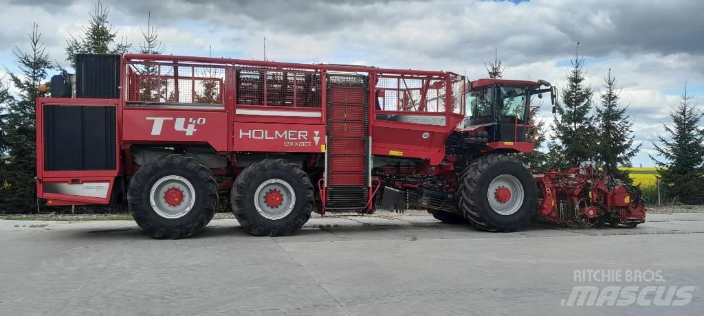 Holmer T4-40 Μηχανή εξαγωγής και συλλογής τεύτλων