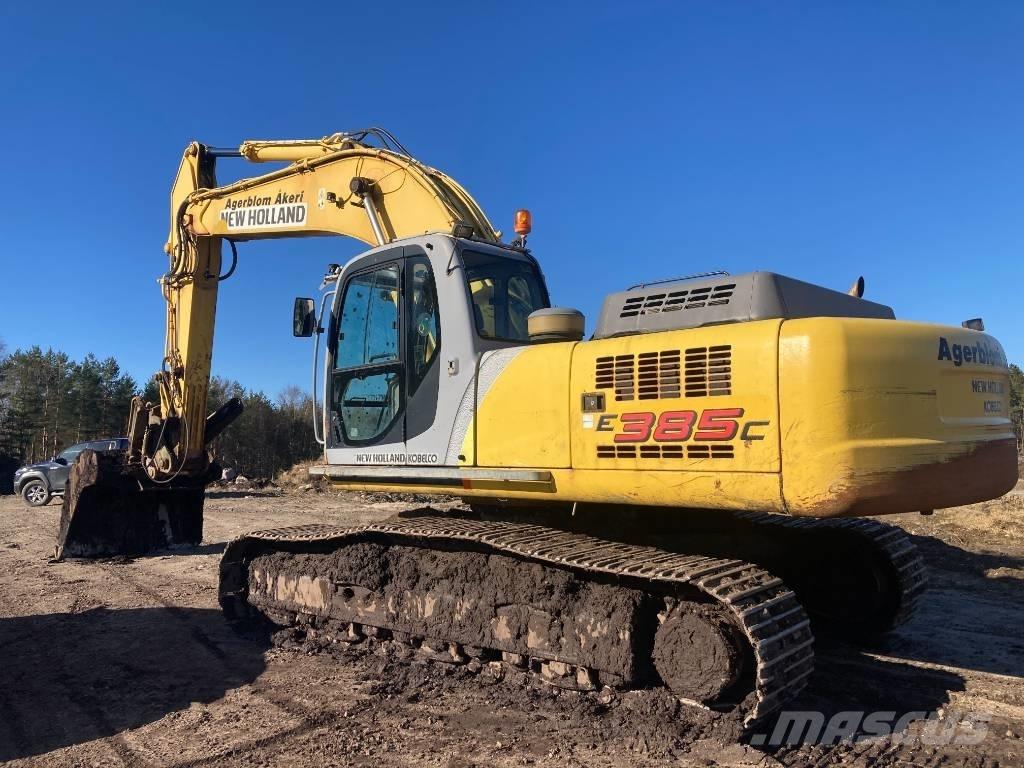 New Holland E 385 Εκσκαφείς με ερπύστριες