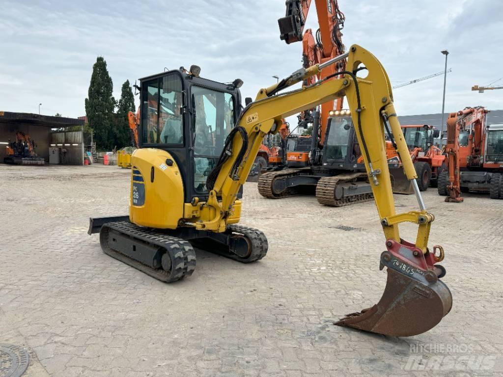Komatsu PC26MR-3 Εκσκαφάκι (διαβολάκι) < 7t