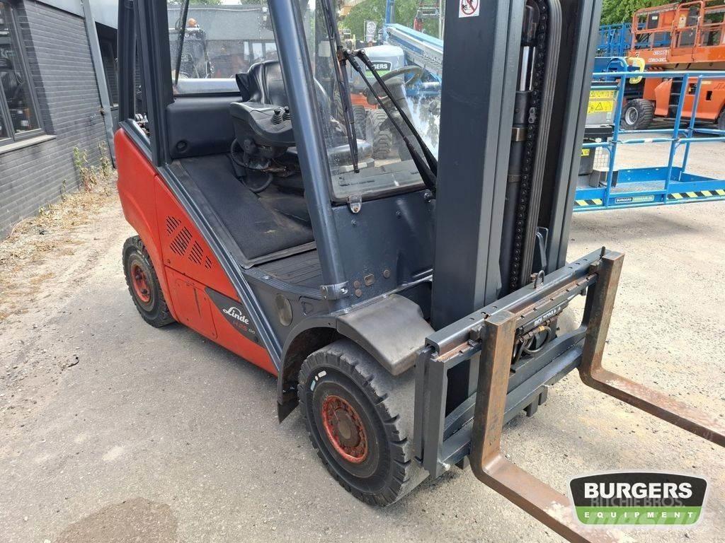 Linde H25T Περονοφόρα ανυψωτικά κλαρκ με φυσικό αέριο LPG