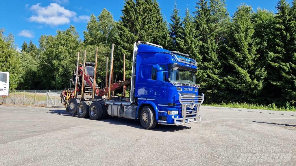 Scania R730 8x4*4 Φορτηγά ξυλείας
