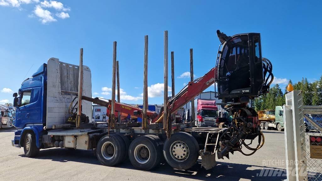 Scania R730 8x4*4 Φορτηγά ξυλείας