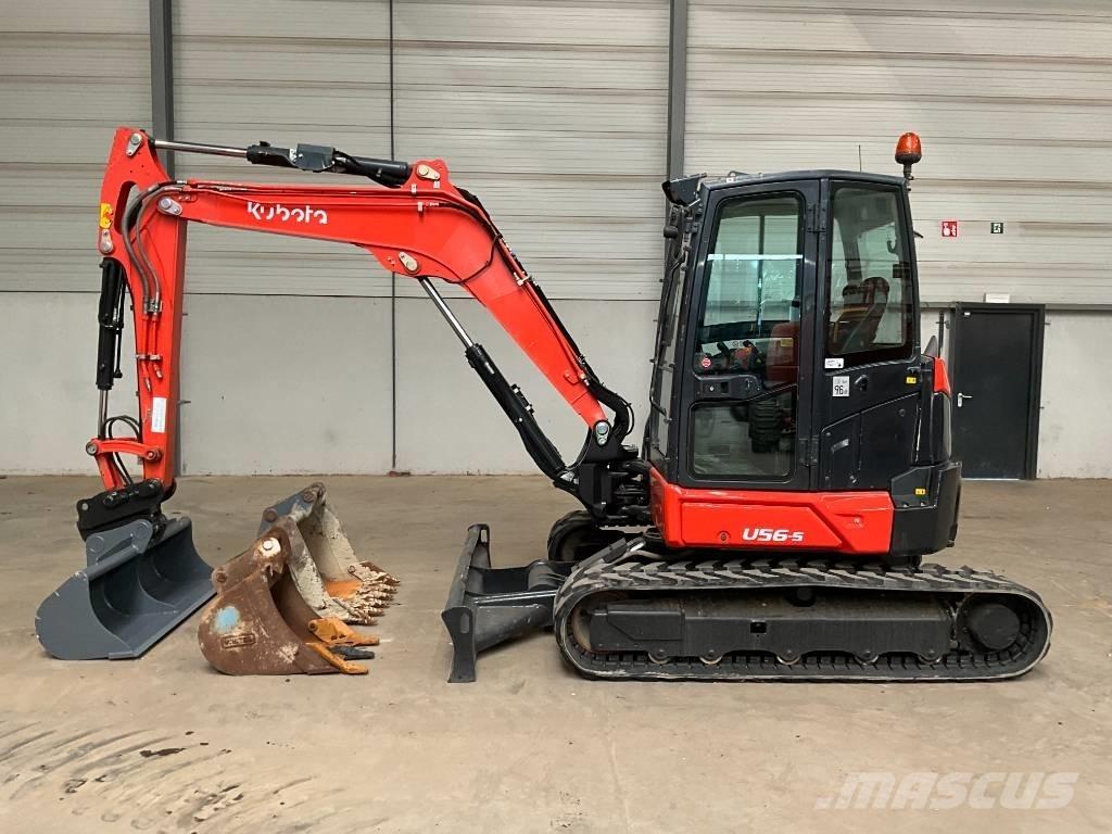 Kubota U 56-5 Εκσκαφάκι (διαβολάκι) < 7t