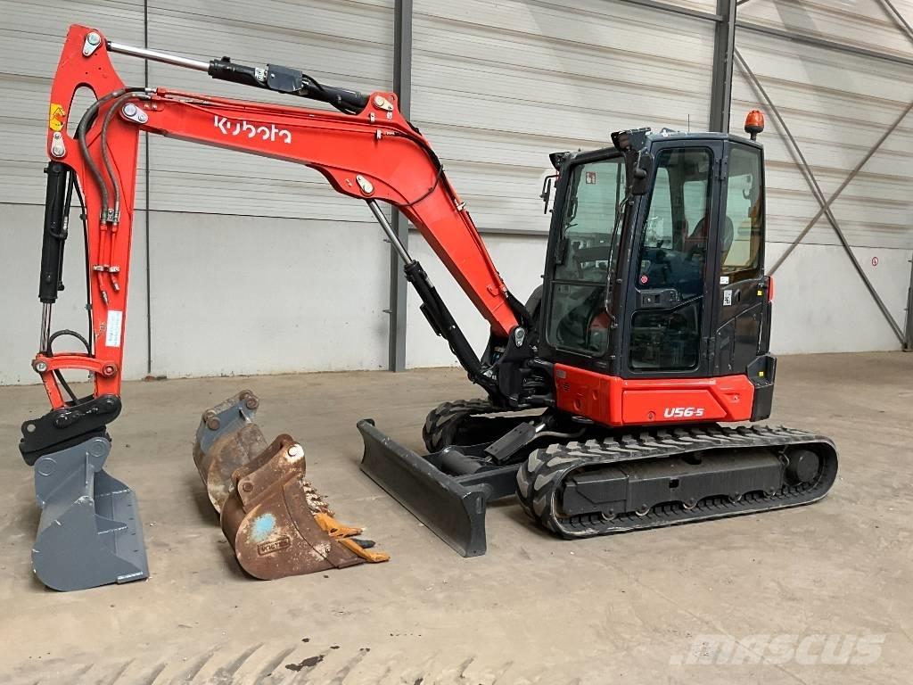 Kubota U 56-5 Εκσκαφάκι (διαβολάκι) < 7t