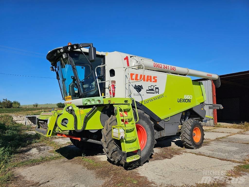 CLAAS Lexion 660 Θεριζοαλωνιστικές μηχανές
