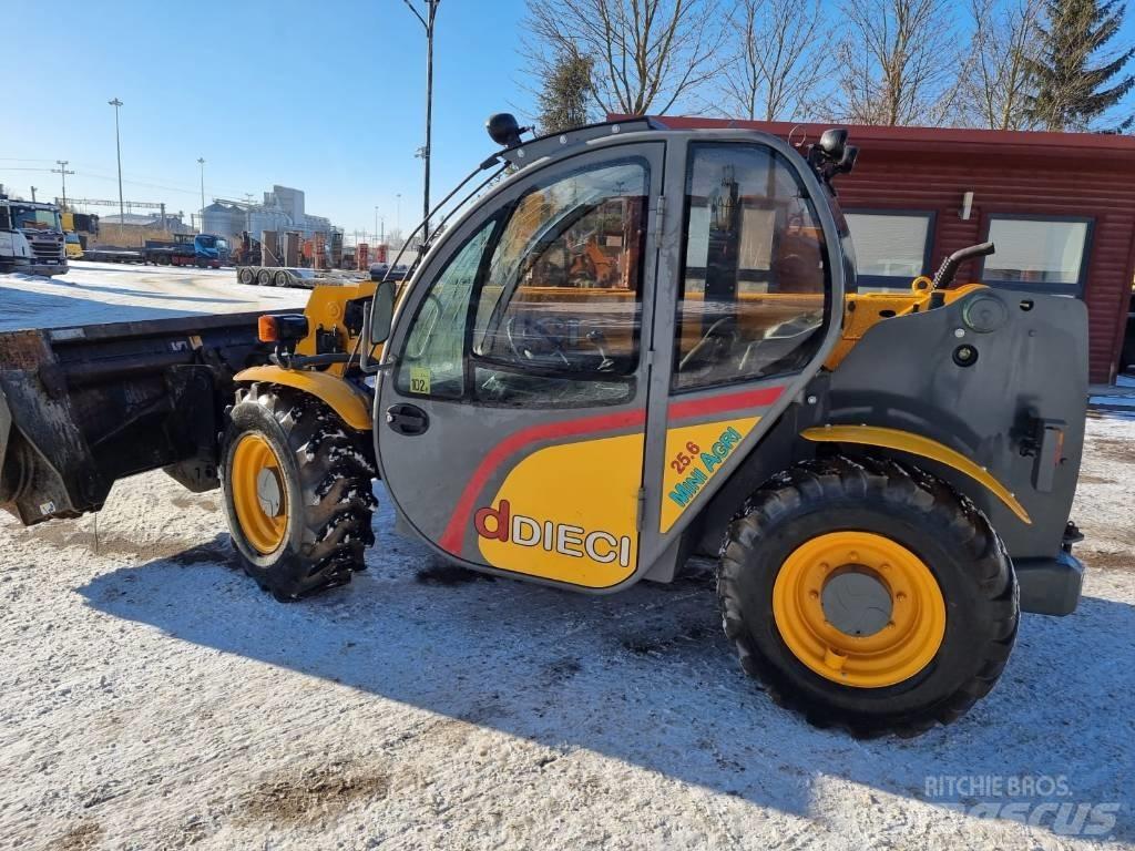 Dieci Mini Agri 25.6 Τηλεσκοπικοί τροχοφόροι φορτωτές