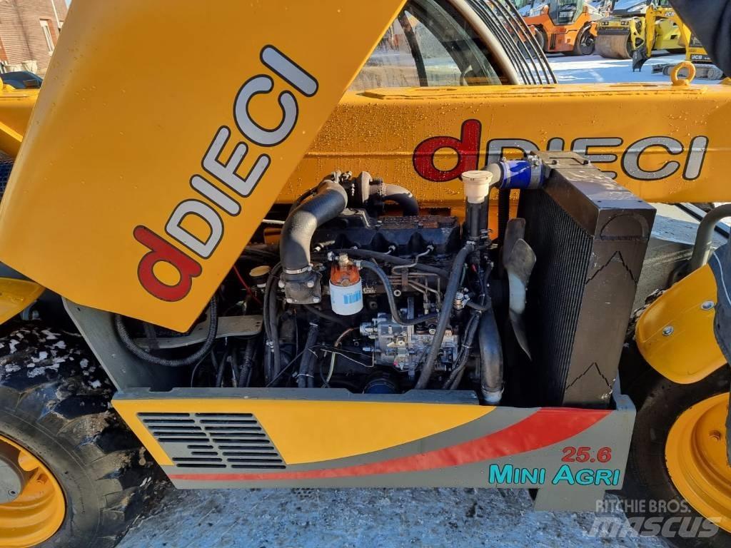 Dieci Mini Agri 25.6 Τηλεσκοπικοί τροχοφόροι φορτωτές