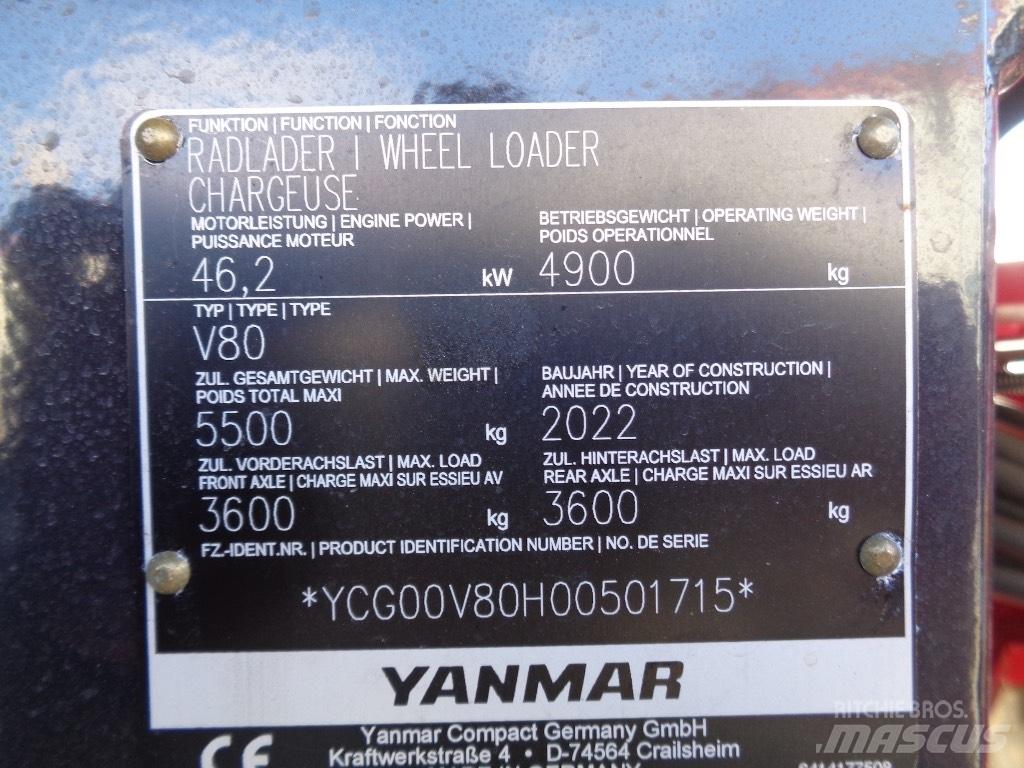 Yanmar V80 Φορτωτές με λάστιχα (Τροχοφόροι)