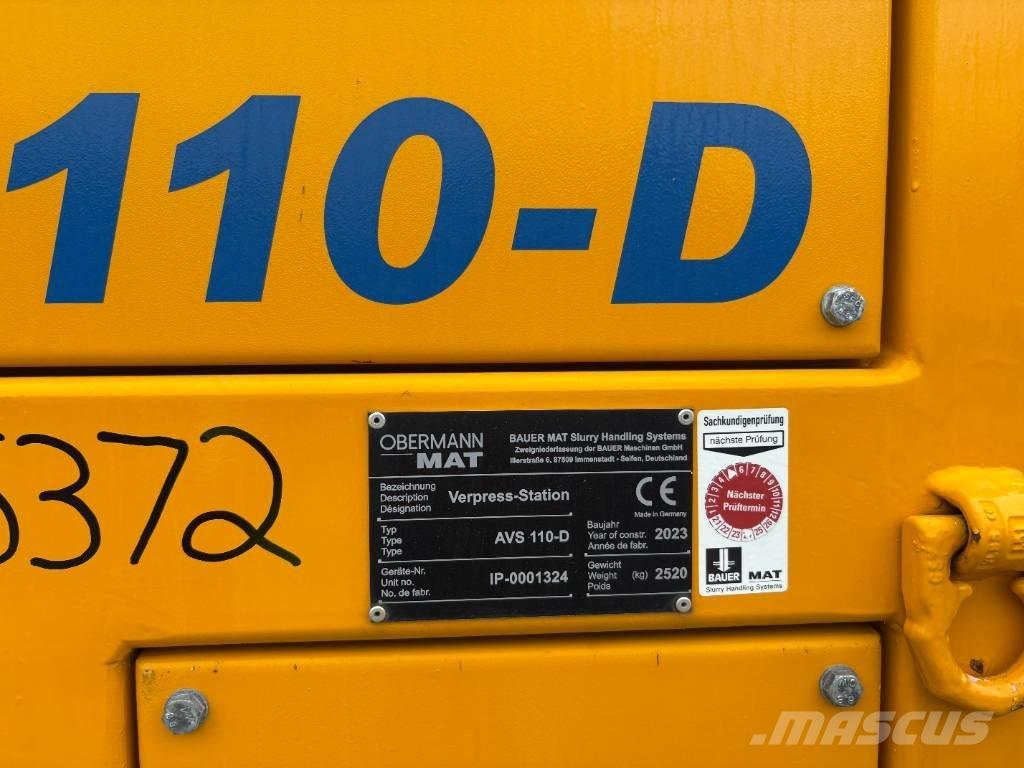 Bauer MAT AVS110-D Κατασκευές - Άλλα