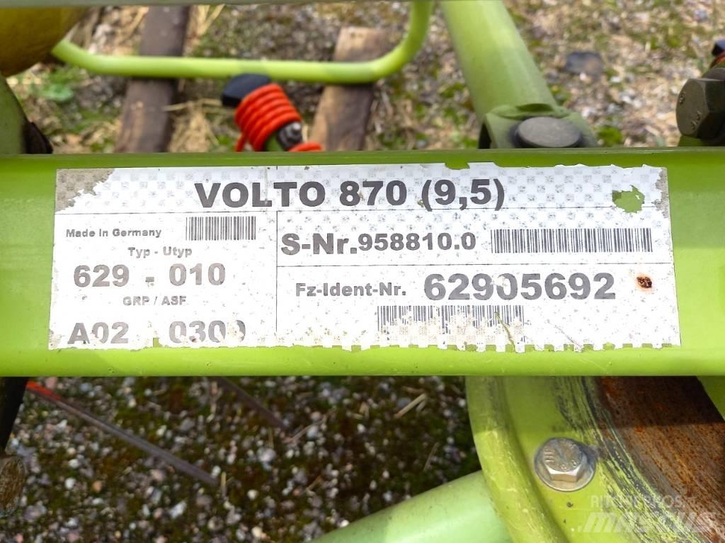 CLAAS Volto 870 Τσουγκράνες και χορτοξηραντικές μηχανές