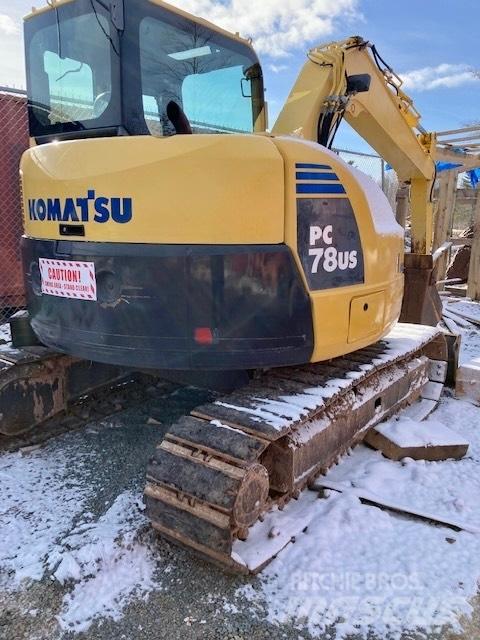 Komatsu PC 78 Εκσκαφείς με ερπύστριες