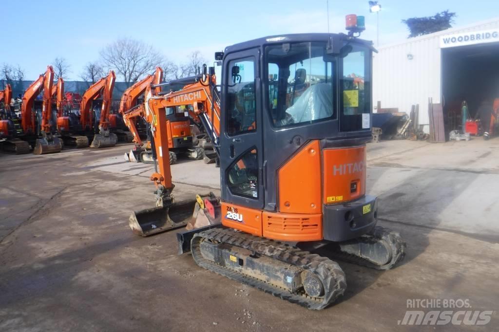 Hitachi ZX 26 U-6 Εκσκαφάκι (διαβολάκι) < 7t