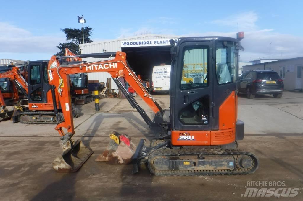Hitachi ZX 26 U-6 Εκσκαφάκι (διαβολάκι) < 7t