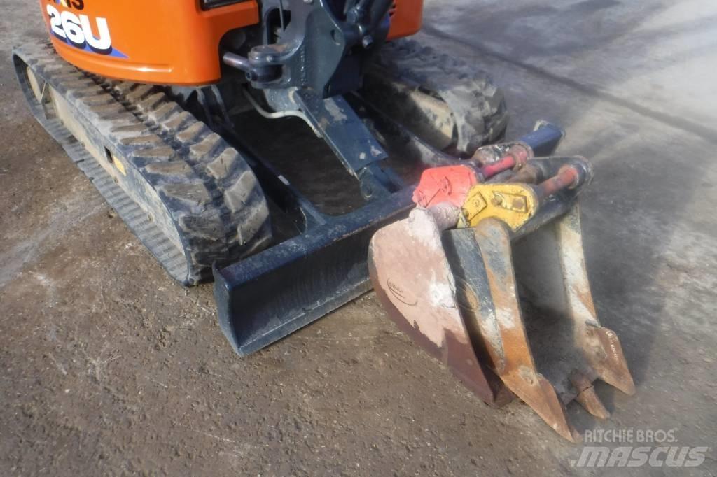 Hitachi ZX 26 U-6 Εκσκαφάκι (διαβολάκι) < 7t