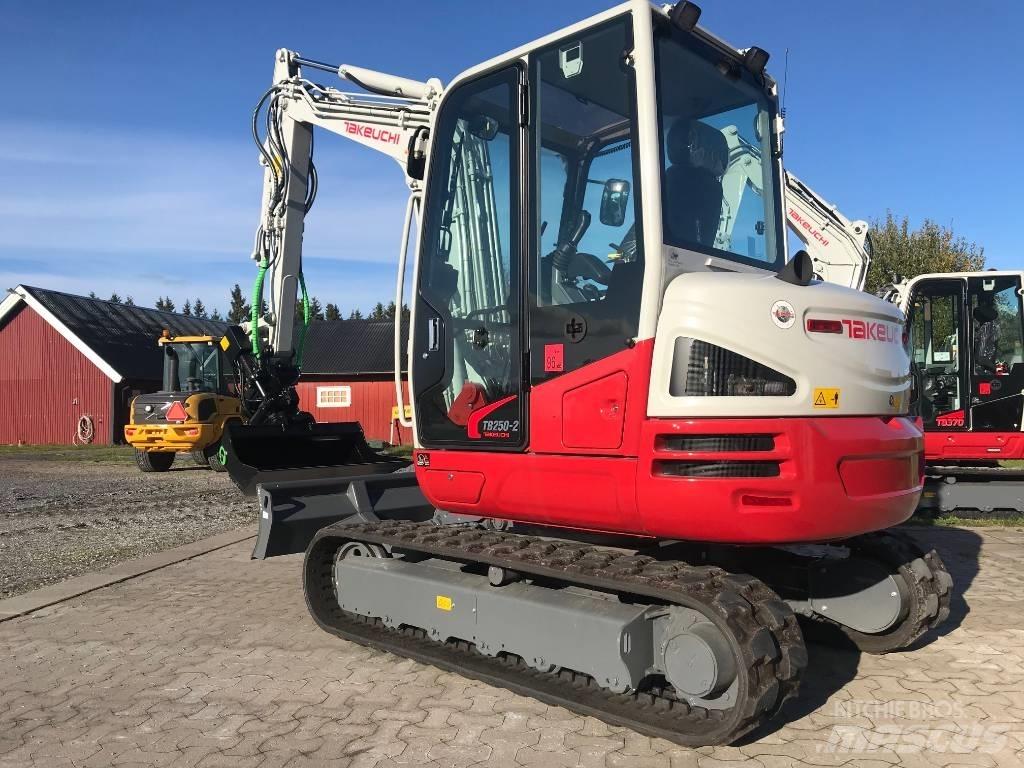 Takeuchi TB250-2 Εκσκαφάκι (διαβολάκι) < 7t