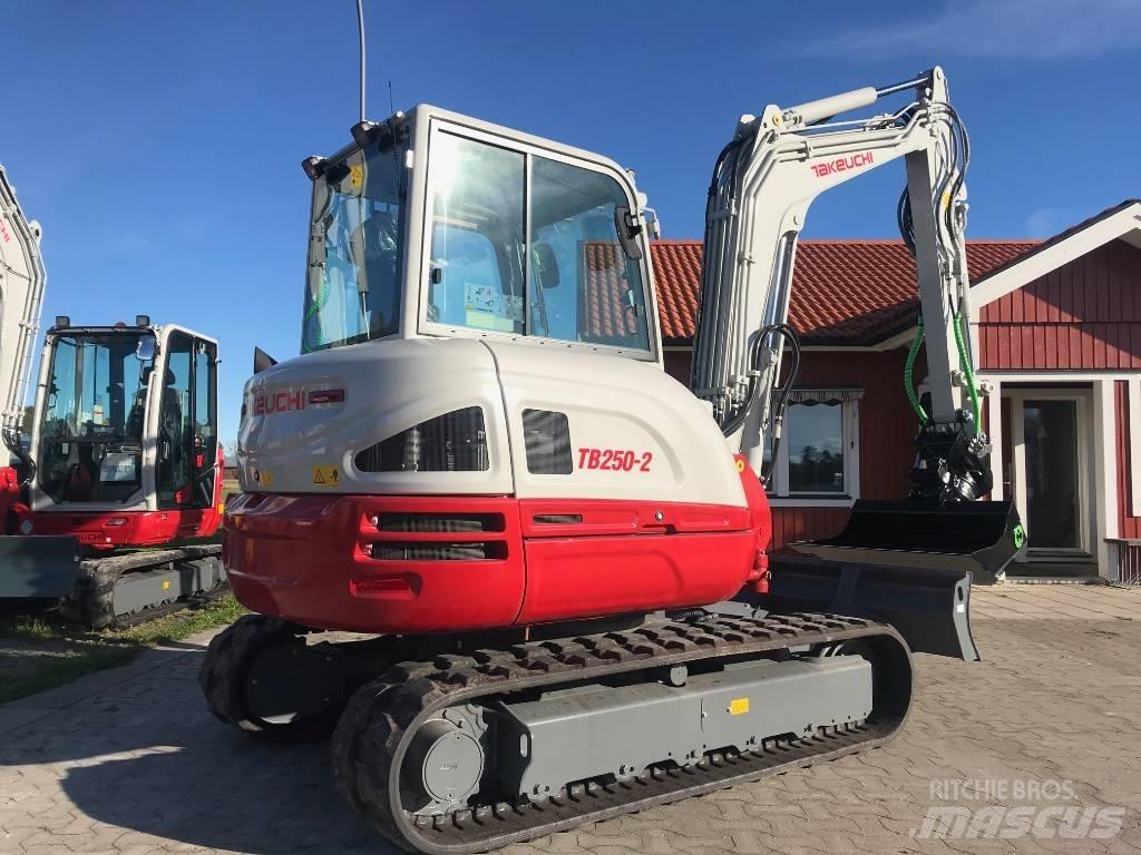 Takeuchi TB250-2 Εκσκαφάκι (διαβολάκι) < 7t